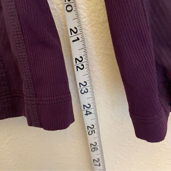 Lululemon Street To Studio Pant II Deep Zinfandel purple lightweight crop 6 - Picture 6 of 12